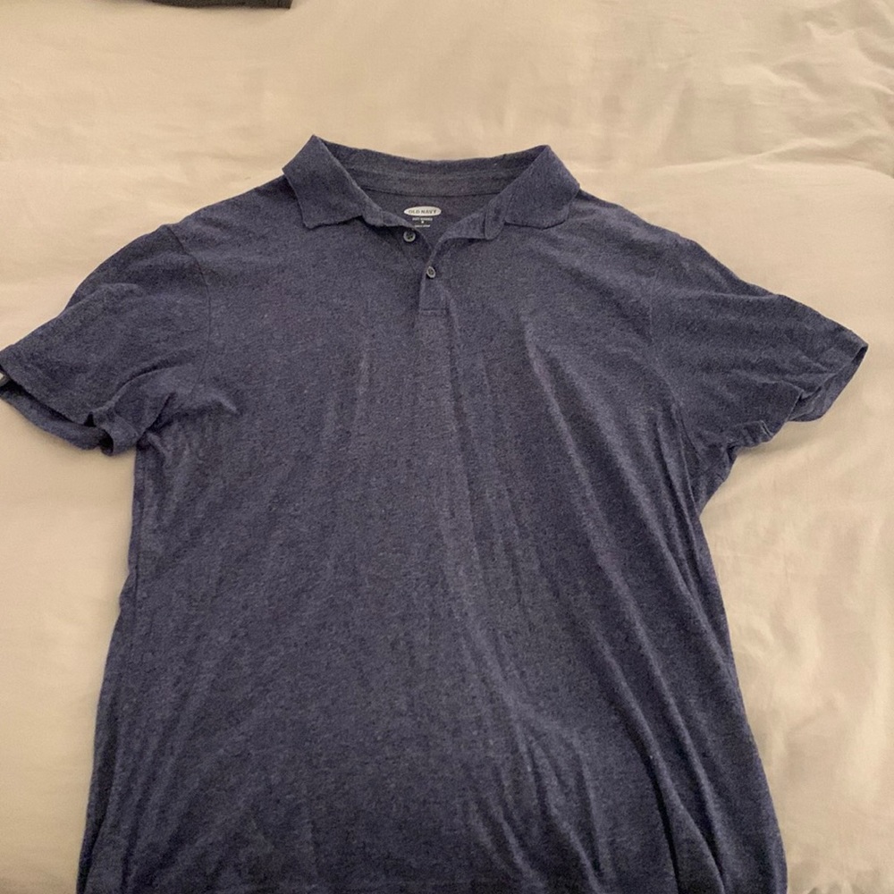 Old Navy Blue Polo - Medium